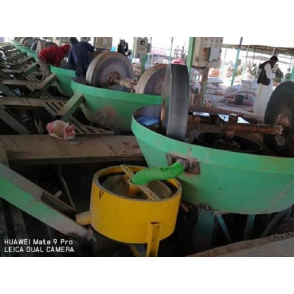 골드 오어 에지 러너 밀 선광 공정