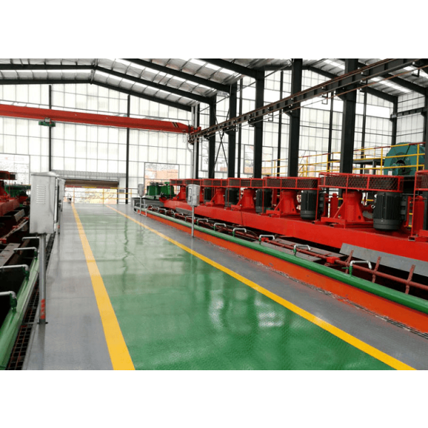 금광석 부양 프로세스